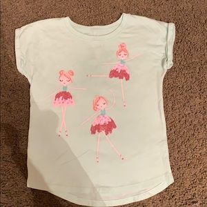 4t ballerina tshirt